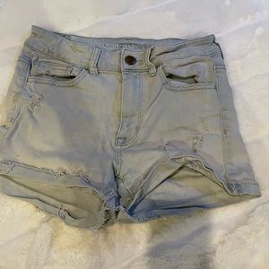American Eagle Light-wash Jean Shorts